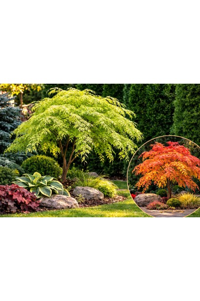 Acer pseudosieboldianum Ice Dragon